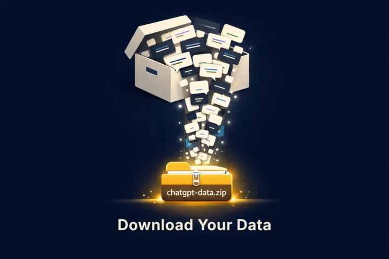 Read more about the article How to Download All of Your ChatGPT Data